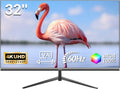 32 Inch 4K UHD Curved Monitor - Clear 4K Visuals for Work and Play