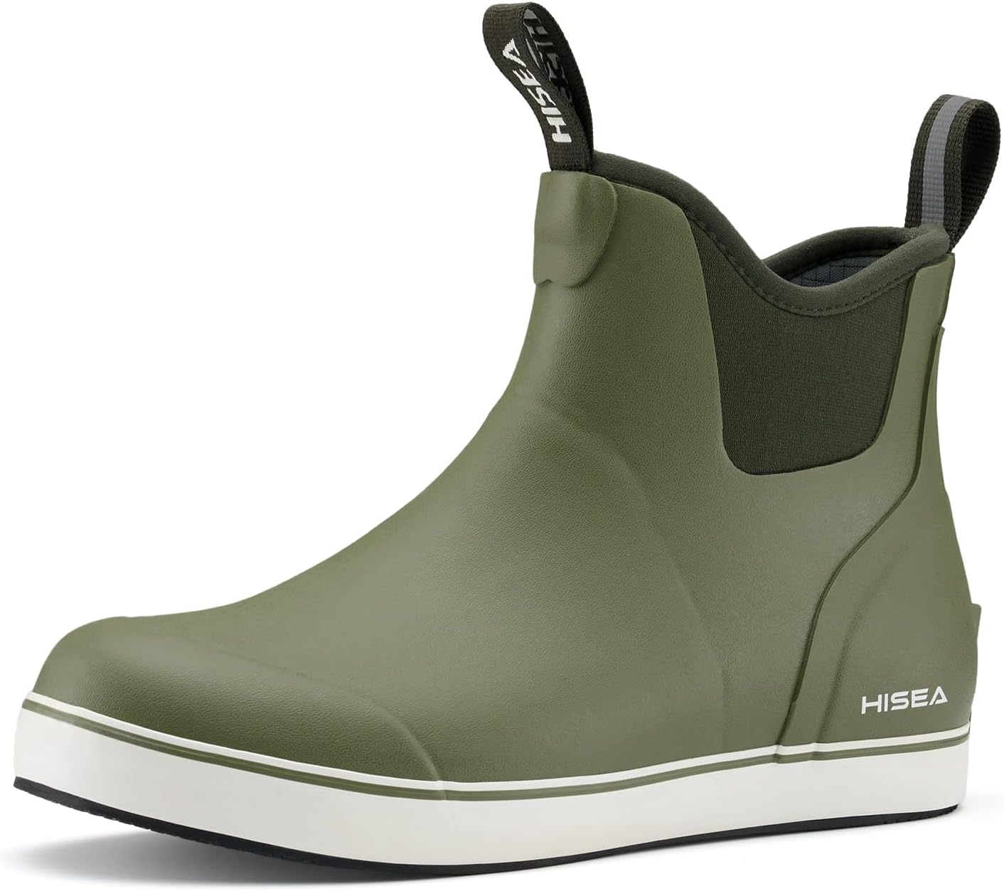 HISEA Women's Ankle Rain Boots for Fishing and Gardening Use