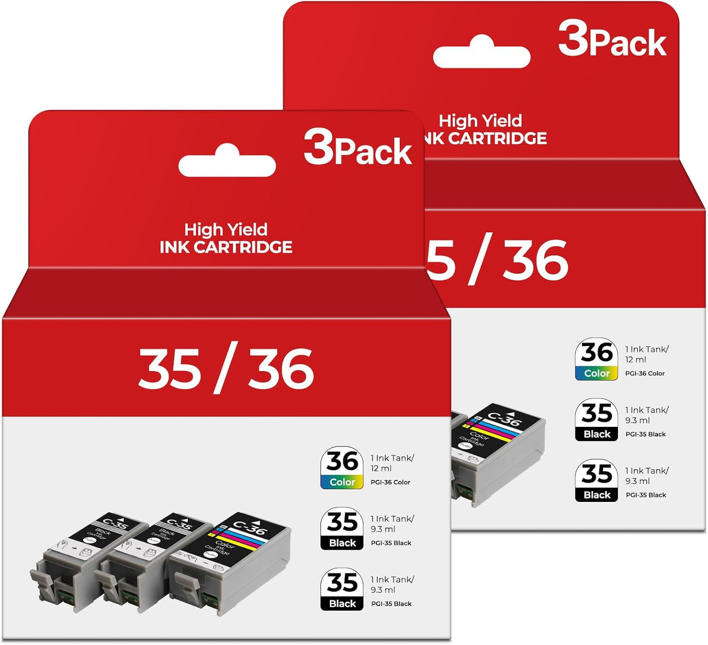 PGI-35 CLI-36 Ink Cartridges for Canon PIXMA TR150 iP110 iP100