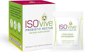 ISOThrive Delicious Prebiotic Liquid Supplement for Gut Health
