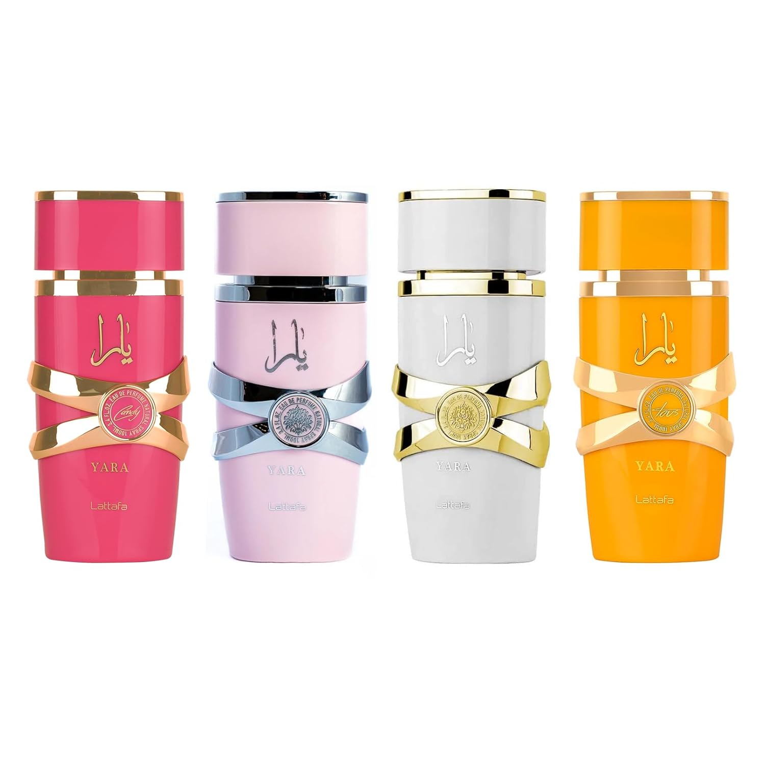 Lattafa Yara Set of 4 Eau de Parfum Sprays for Women
