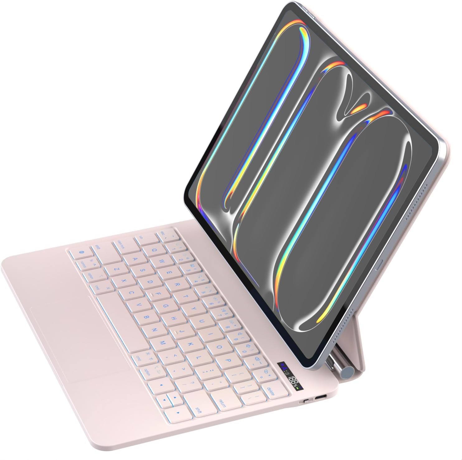 ZENLU iPad Pro 11 M4 2024 Case with Keyboard and Trackpad