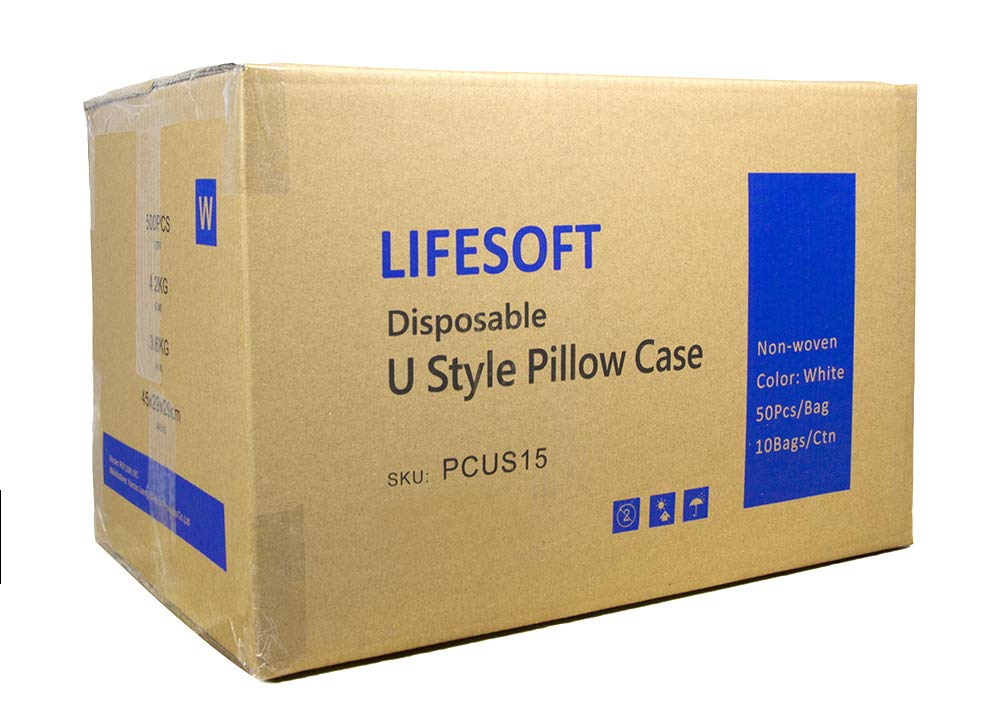 Disposable Fitted Face Cradle Covers for Massage Tables - 500 Count