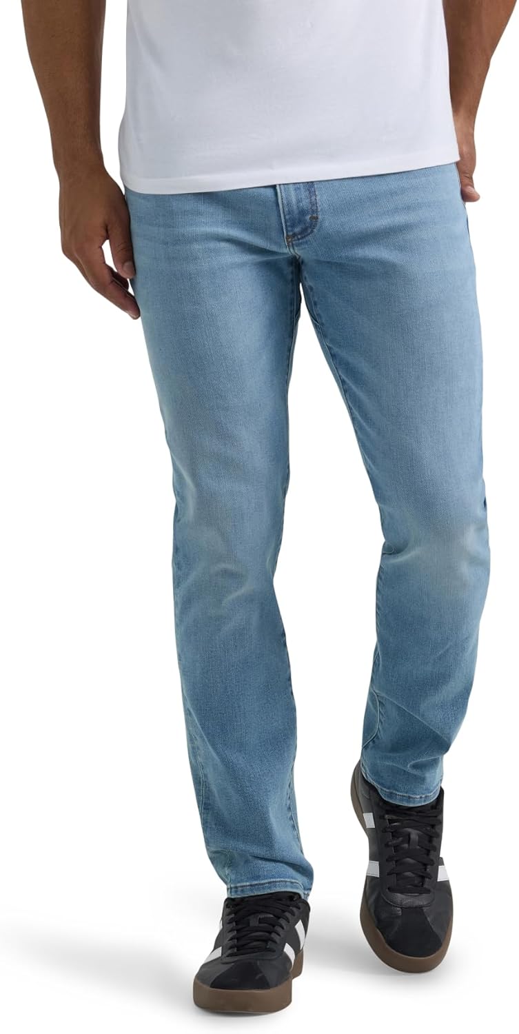 Lee Mens Extreme Motion Regular Taper Jean for Ultimate Comfort