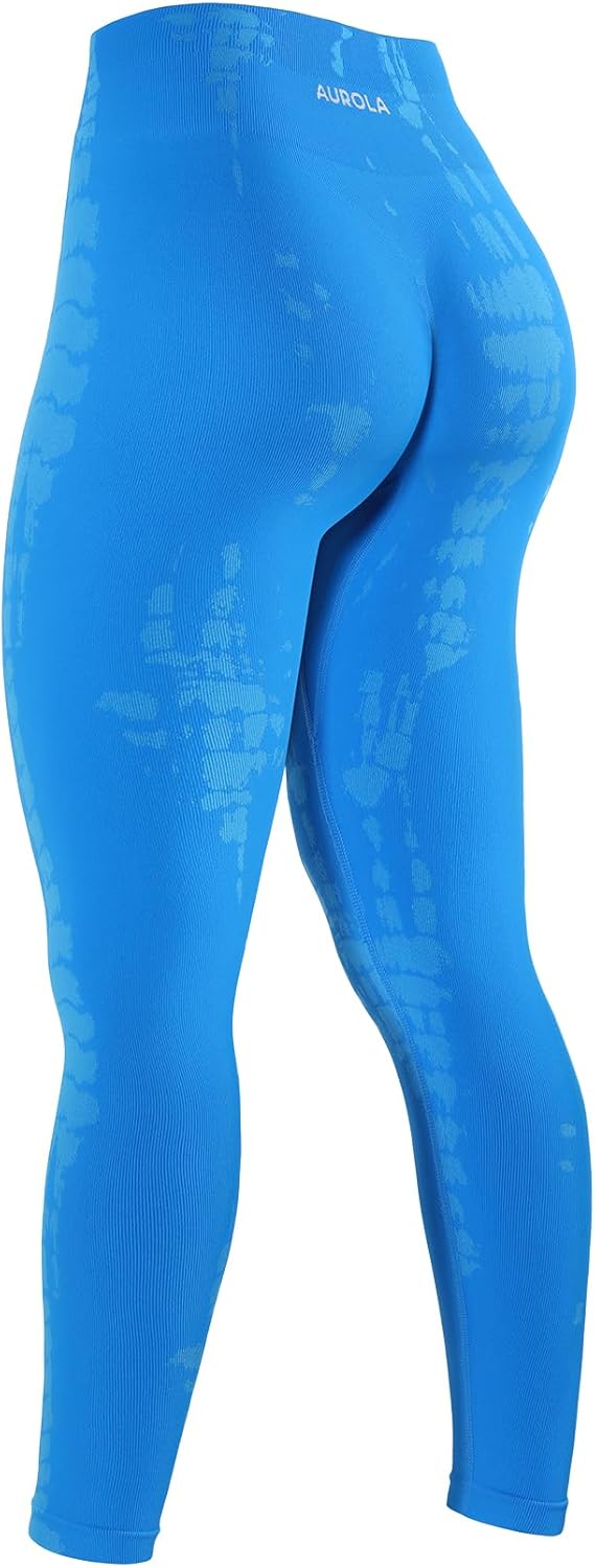 AUROLA Serpent Snake Seamless Scrunch Workout Leggings Review