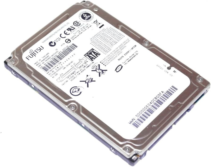 Fujitsu MHW2040BH 40GB SATA/150 5400RPM 2.5in Hard Drive