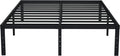 EMODA 16 Inch Platform King Bed Frame - Sturdy, Noise Free Support