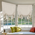 Blackout Tie Up Curtain Thermal Insulated Panel Set - Light Blocking