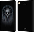 Anne Stokes Await The Night Skull Gothic Leather Wallet Case