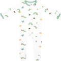 KYTE BABY Unisex Zipper Closure Footies - Soft Bamboo Sleepwear Boys