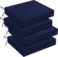 Downluxe Outdoor Chair Cushions Set of 4 for Patio Furniture