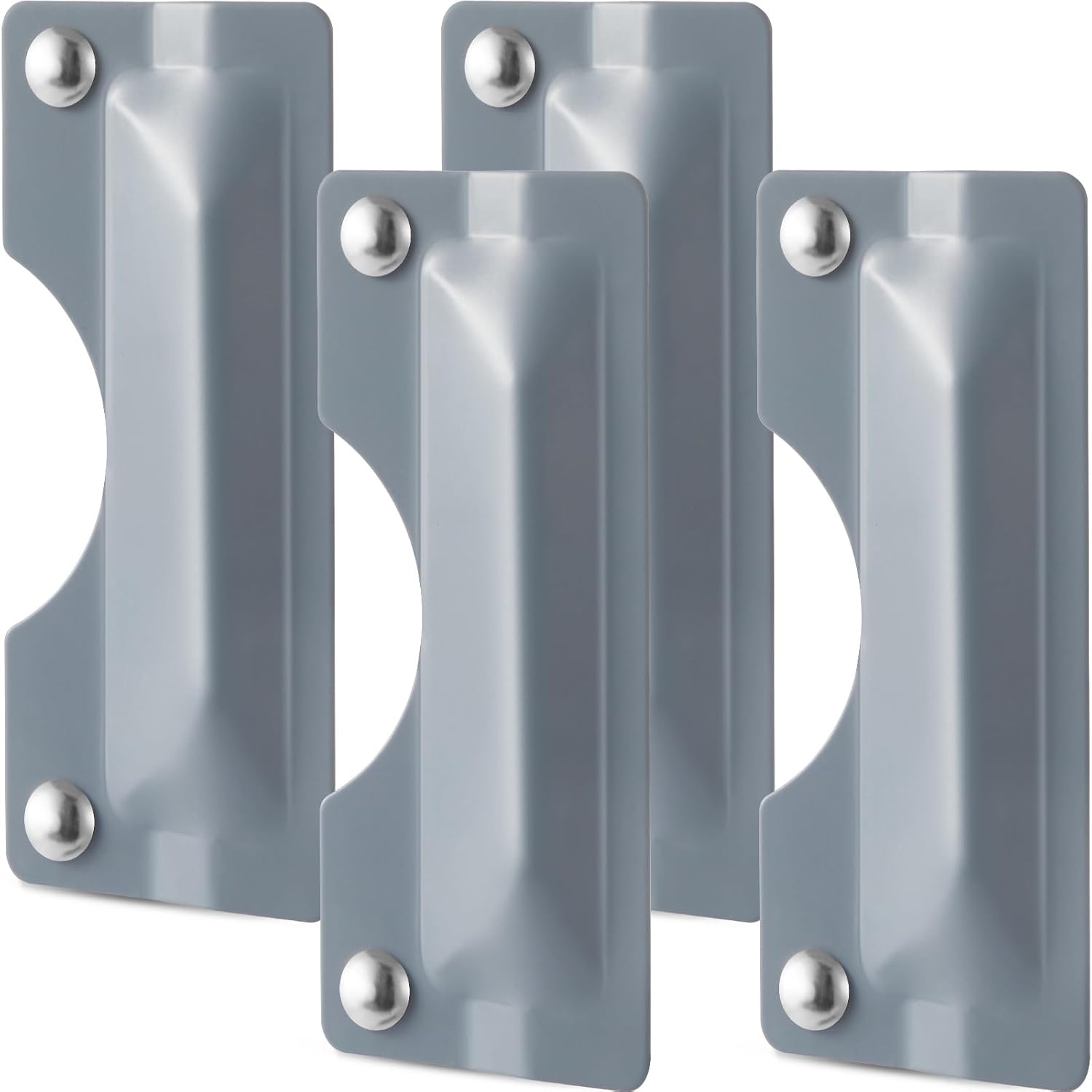 3 x 7 in Latch Guard Plate Covers for Enhanced Door Security