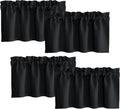 NICETOWN Thermal Insulated Halloween Valance