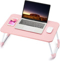Portable Pink Lap Desk - Stylish & Functional!