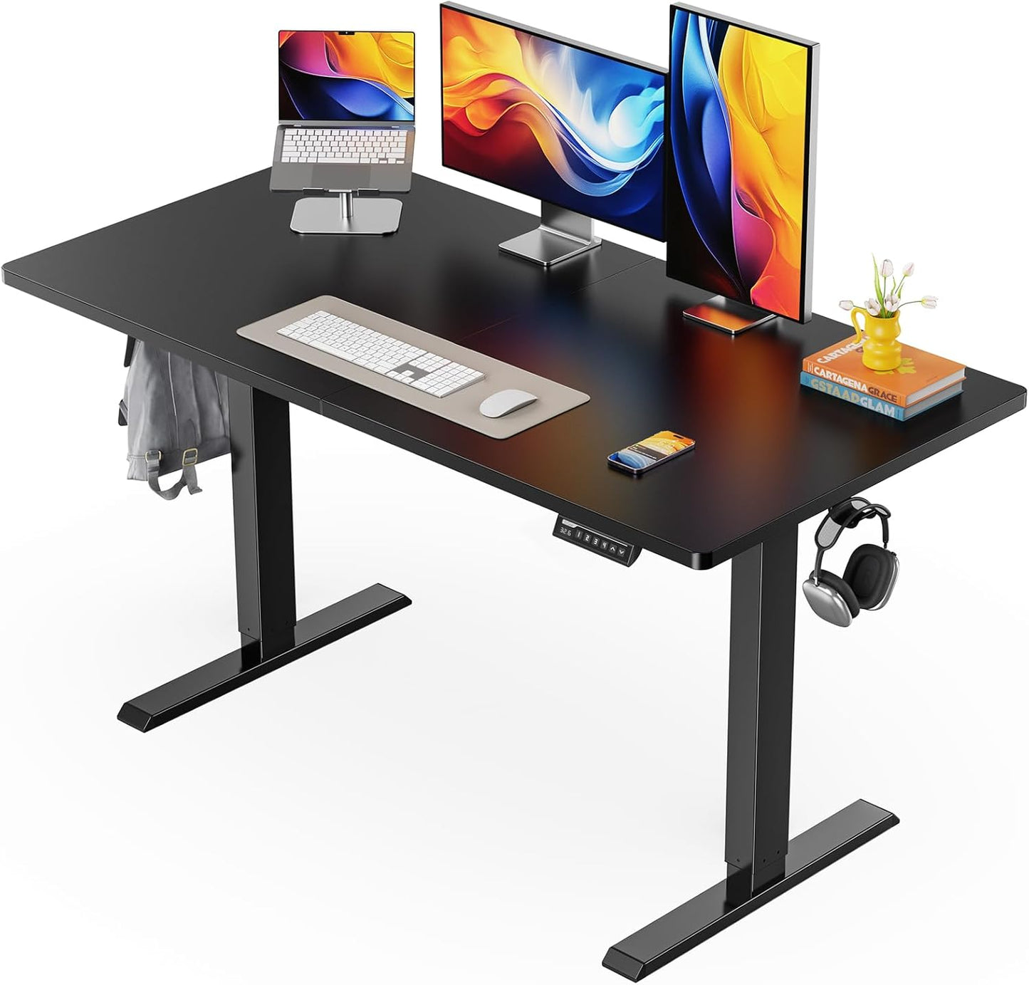 ErGear 48x24 Electric Standing Desk - 4 Memory Height Buttons