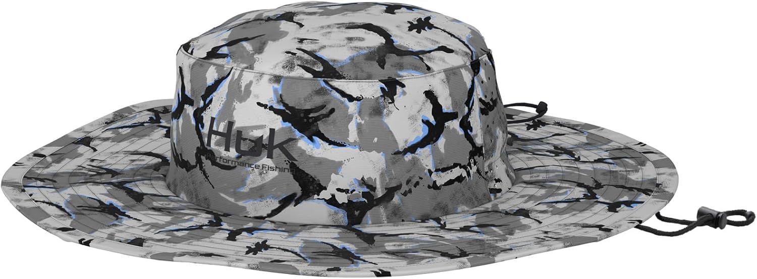 HUK Men's Boonie Fishing Hat for Ultimate Sun Protection