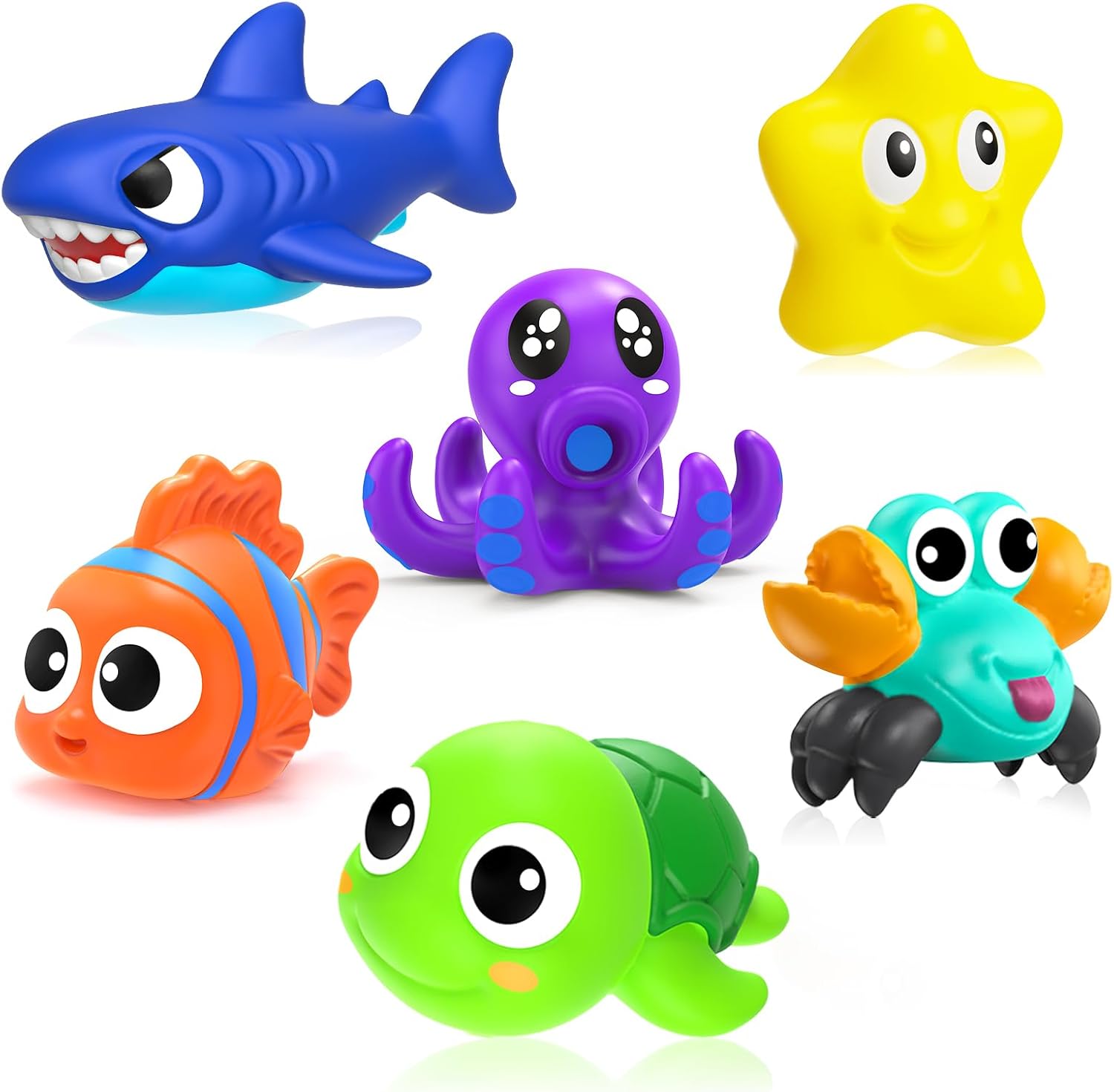 Non-toxic Mold-Free Bath Toys for Toddlers