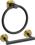 FORIOUS Toilet Paper Holder Set with Pivoting Design for Bathrooms