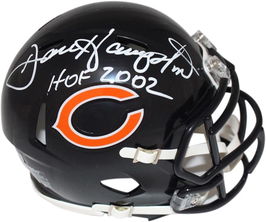Dan Hampton Autographed Chicago Bears Mini Helmet for Collectors