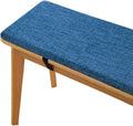3cm Thick Bench Cushion for Indoor/Outdoor - Custom Size Non-Slip Seat