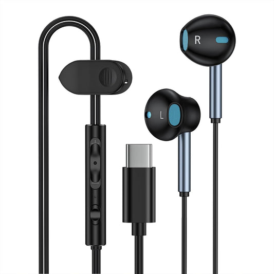 VIFIGEN USB C Earbuds - Hi-Fi Sound for iPhone & Android