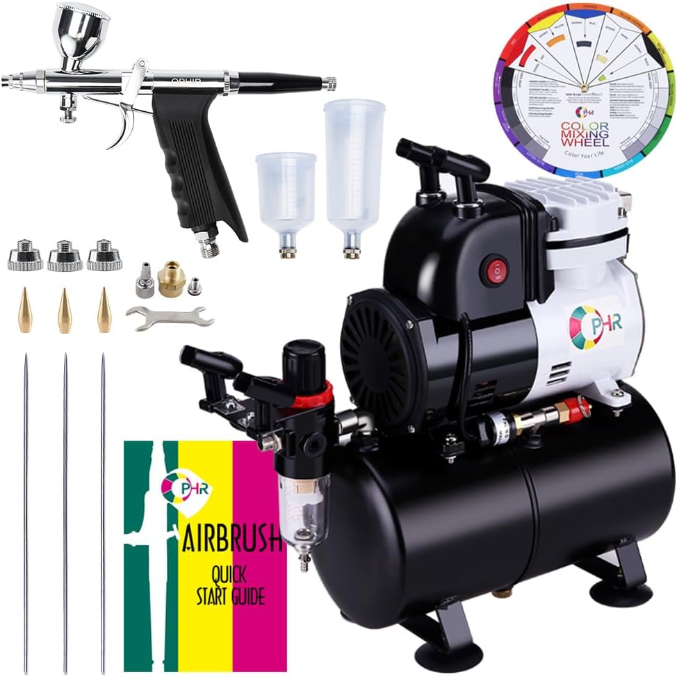 OPHIR Professional Airbrush Kit: Precise Painting Power!