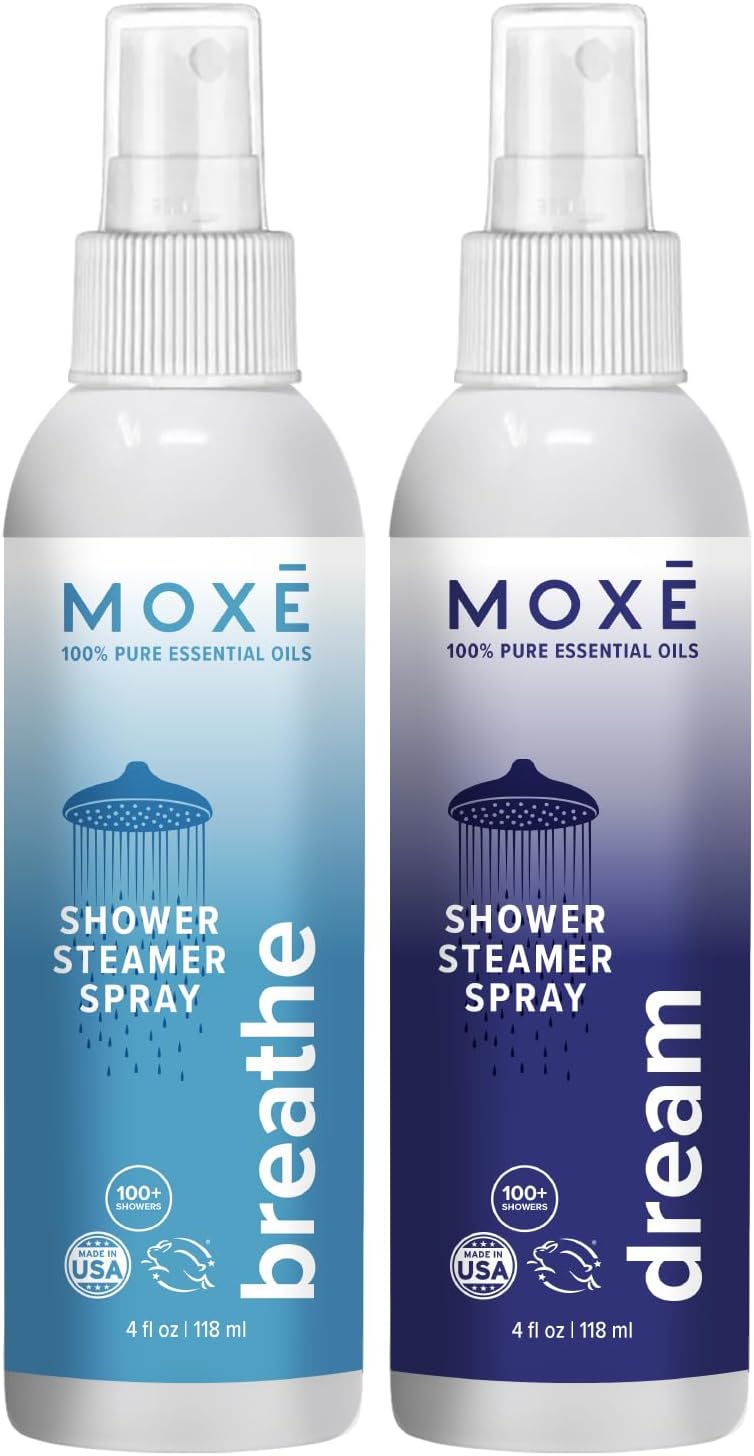 MOXE Shower Steamer Spray for Natural Sleep Aromatherapy