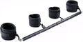 Spreader Bar Expandable Exercise Stainless Steel Bar - Adjustable Fit
