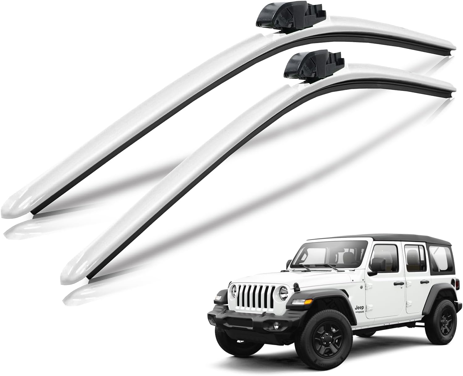 Clix Wipers for Jeep Wrangler & Gladiator - All-Weather Blades