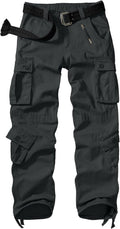 Men's BDU Casual Military Pants - Rugged Ripstop Cargo Trousers legs,A