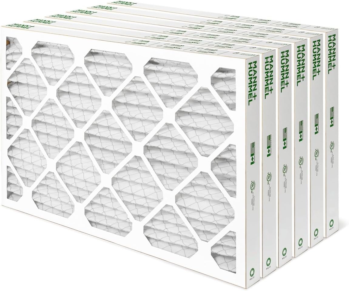 MERV 8 Pleated HVAC Air Filters 16x25x2 for Cleaner Air Quality