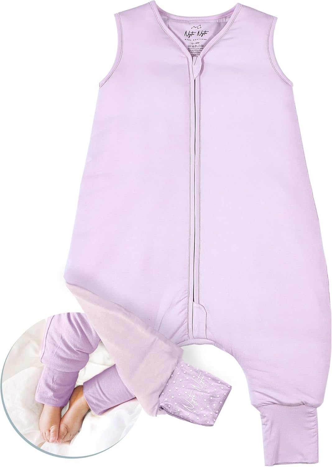 Nyte Nyte Baby 1.0-TOG Sleeveless Sleep Sack for Comfort