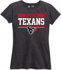 Houston Texans Womens Relaxed Fit T-Shirt - Game Ready Tee