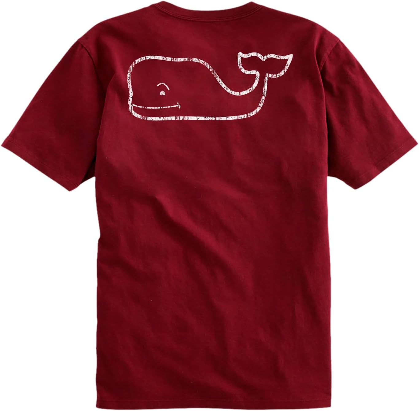 Vintage Whale Pocket Tee for Men - Classic Short-Sleeve Style