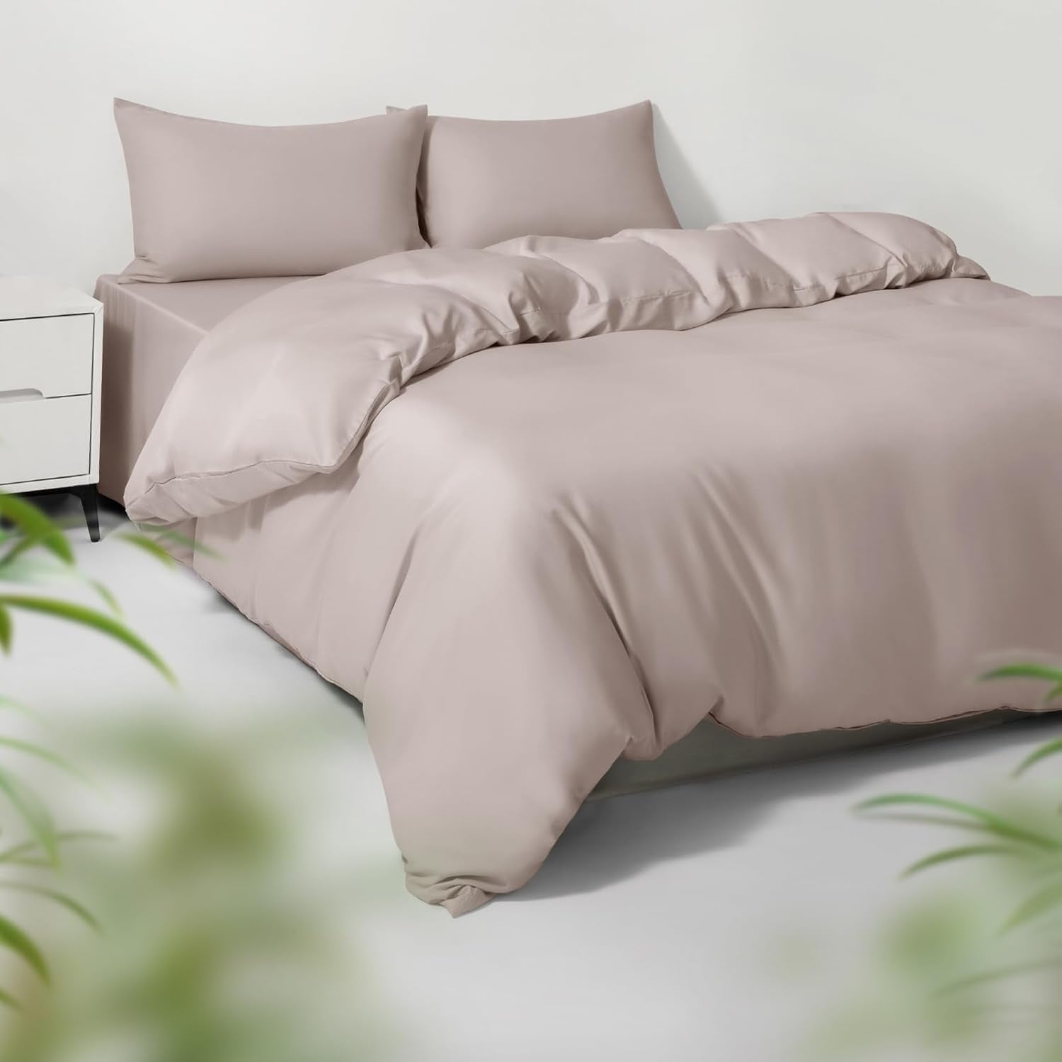 Twin/Twin XL Duvet Cover Set for Cooling Sleep Comfort
