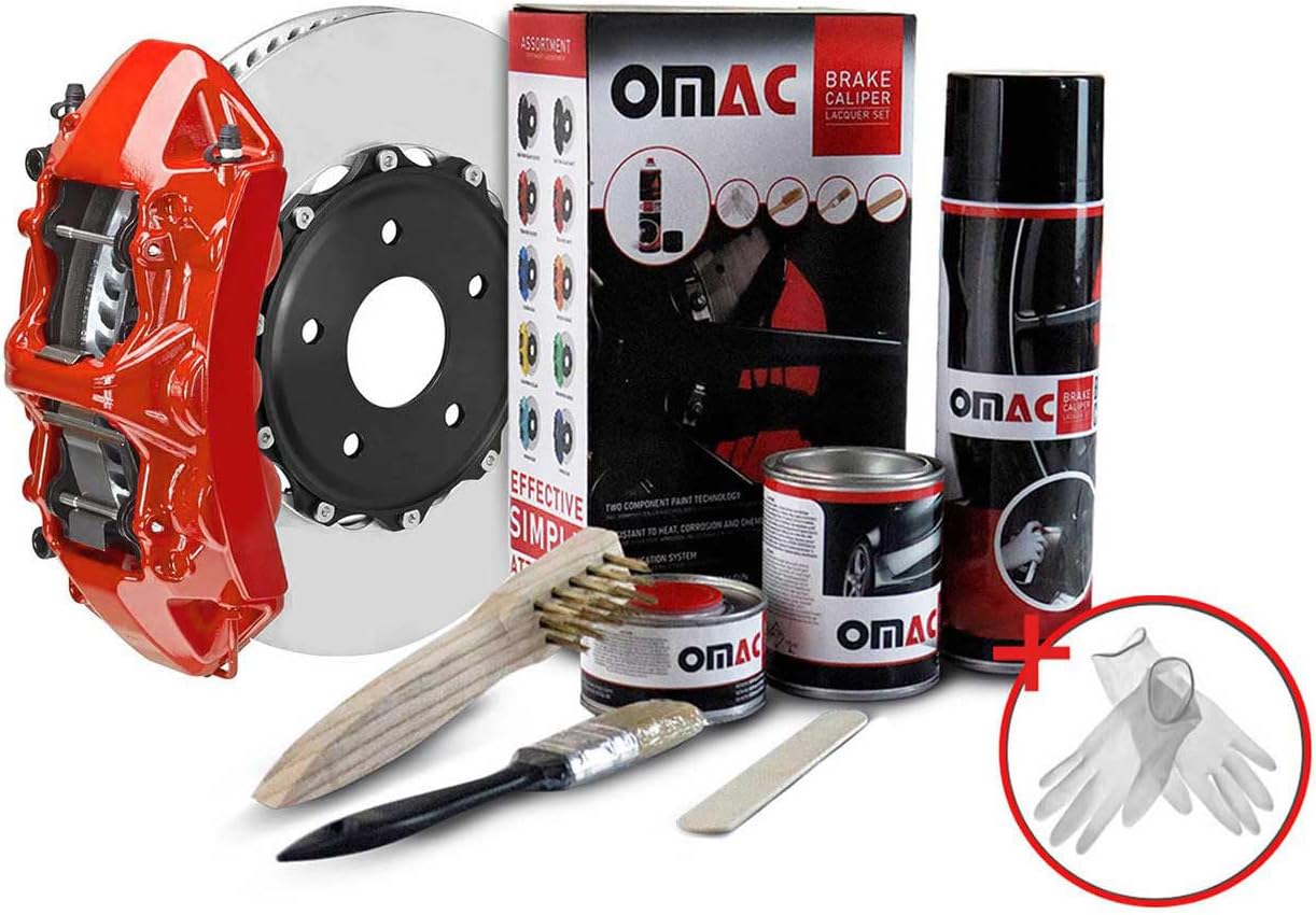 OMAC High Temperature Brake Caliper Paint System Kit Review