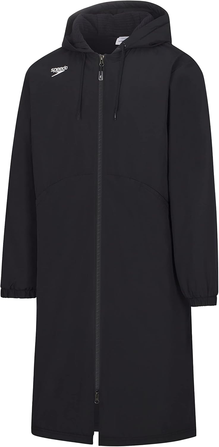 Speedo Unisex Adult Parka Jacket with Fleece Lining for Comfort