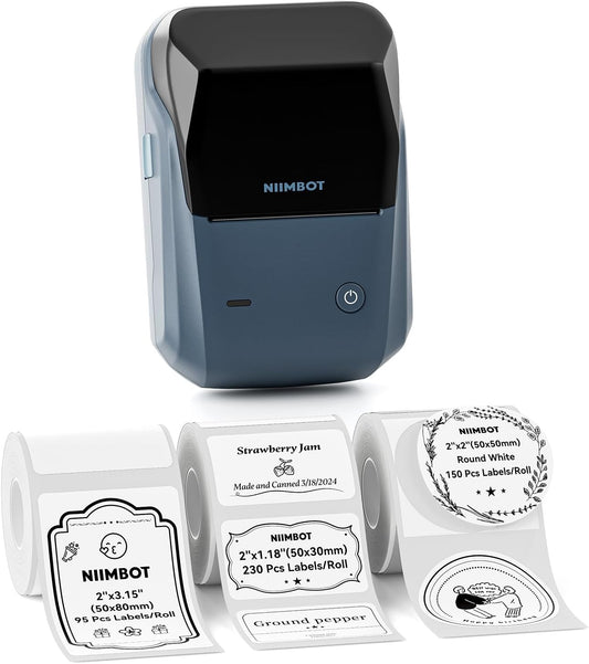 NIIMBOT B1 Label Maker- 3 Rolls Included!
