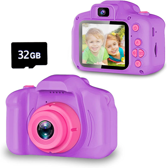 Seckton Upgrade Kids Selfie Camera | HD Digital Video | Portable Toy for Girls 3-9