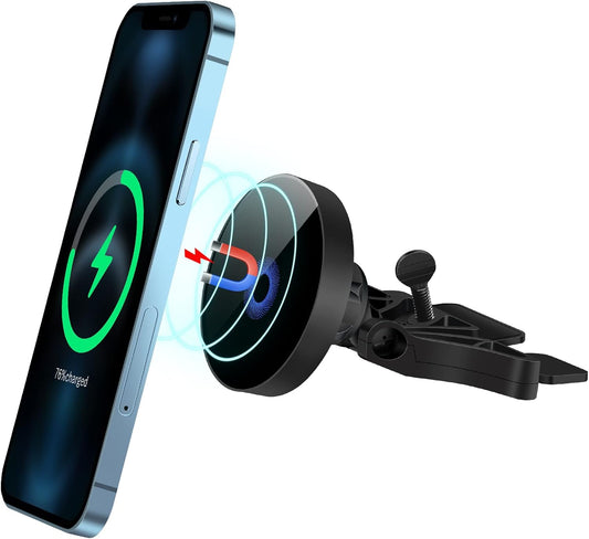 Fast Charge Mag-Safe Car Mount for iPhone 13/12, Piosoo