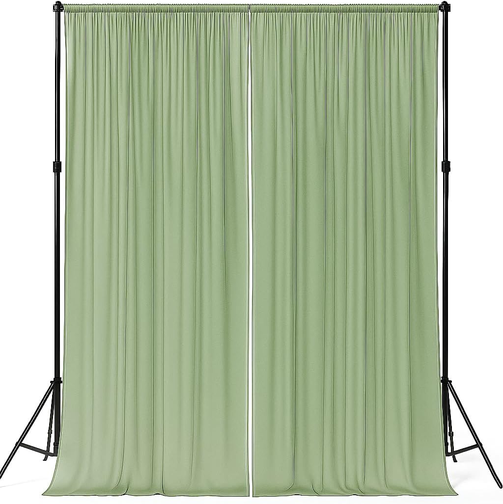 Elegant IFR Chiffon Drapes Panels for Wedding Events & Decor