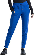 Cherokee Petite Womens Scrub Pants CK095P - Flattering 360 Stretch