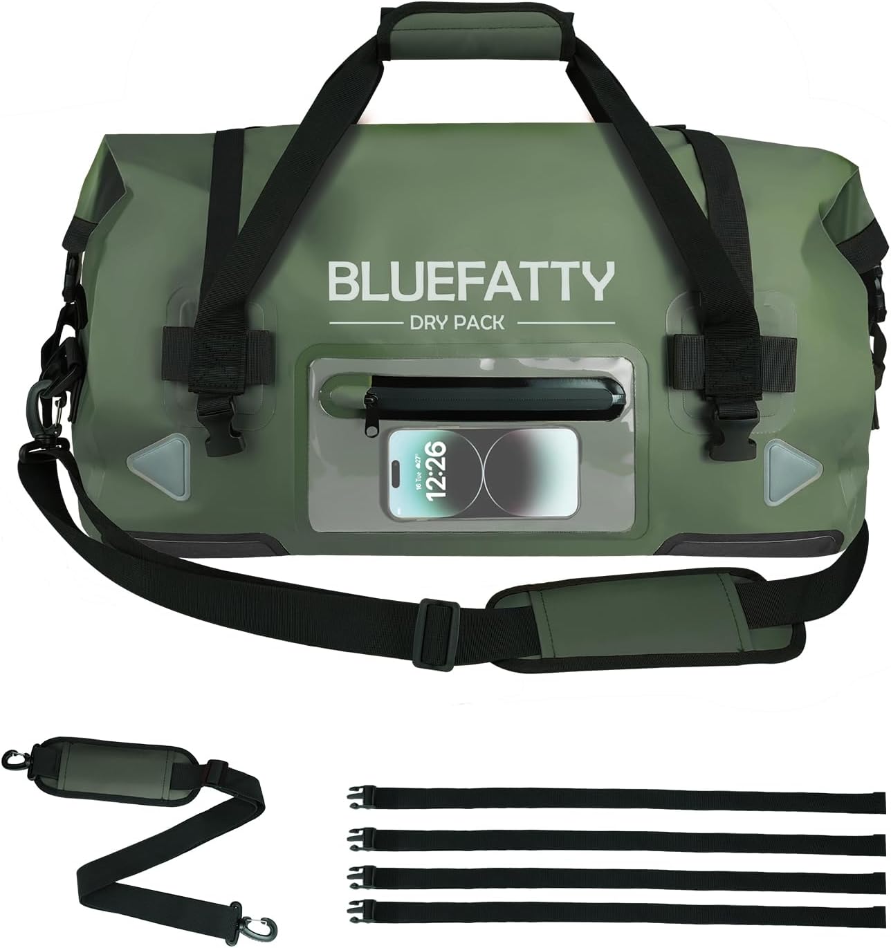 Large Waterproof Duffel Bag for Motorcycling and Outdoor Adventures