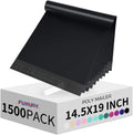 Fuxury 14.5x19 in Poly Mailers - Durable Waterproof Shipping Bags