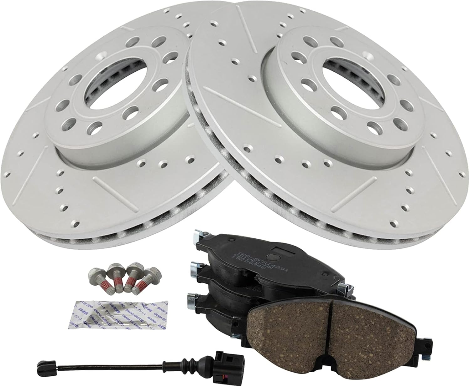TRQ Front Posi Ceramic Brake Pad & Performance Rotor Kit Review