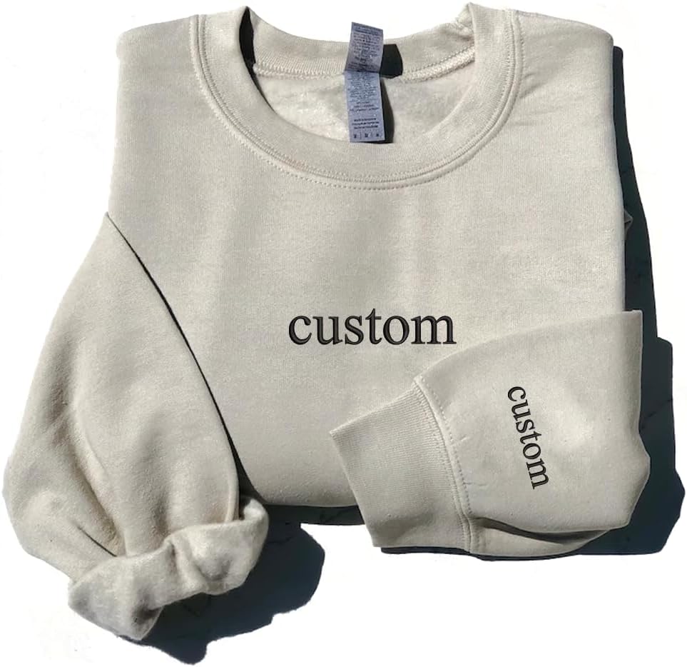 Custom Embroidered Hoodie - Design Your Own!