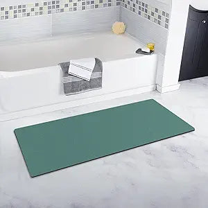 GOYLSER Long Bathroom Rugs Runner for Quick Drying and Absorbency
