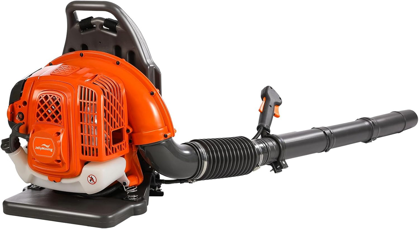 Gas Powered Backpack Leaf Blower for Heavy Duty Lawn Care