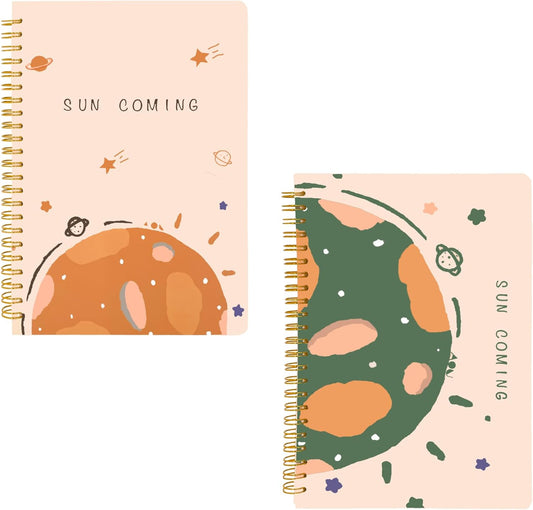 AOU 2-Pack Graph Paper Journals - Smooth Writing Experience