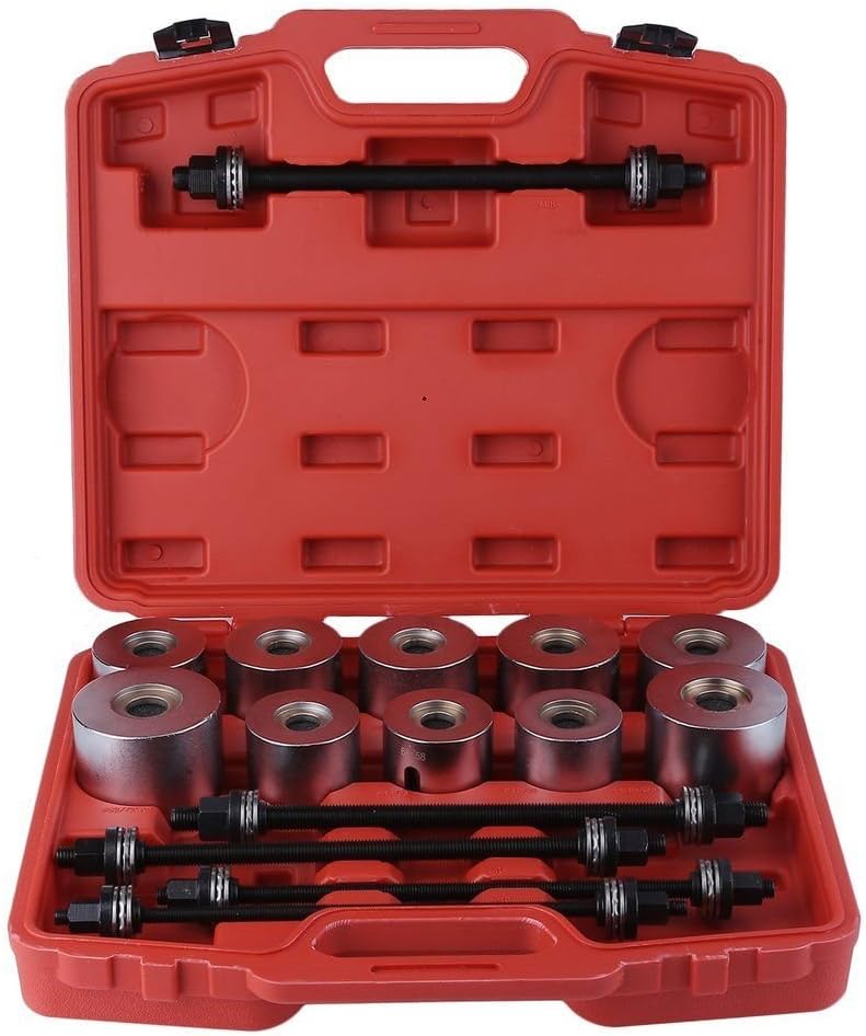 27 Pcs Universal Press & Pull Sleeve Kit for Bearing Removal